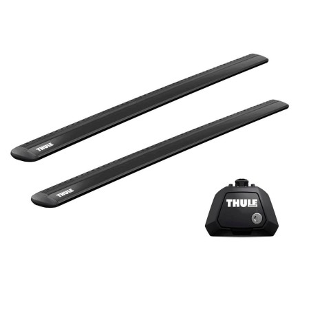 Bare transversale Thule Evo Raised Rail Wingbar Evo Black