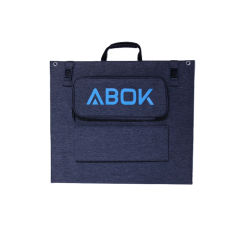 Panou solar portabil ABOK CFR200, 200W, Pliabil in 4 bucati, IP68