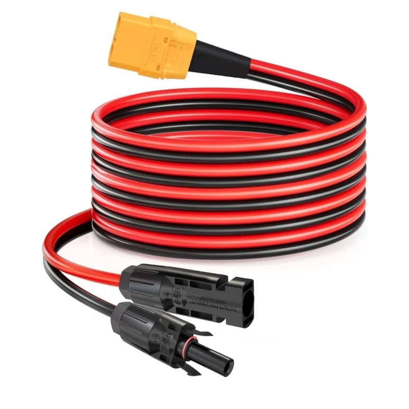 Cablu extensie 3 metri, conectori MC4 la mufa XT60