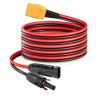 Cablu extensie 3 metri, conectori MC4 la mufa XT60