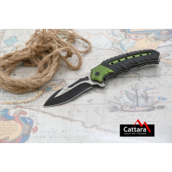 Briceag Cobra Cattara lama 9.5cm verde/negru