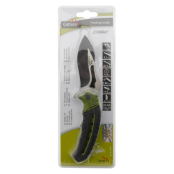 Briceag Cobra Cattara lama 9.5cm verde/negru
