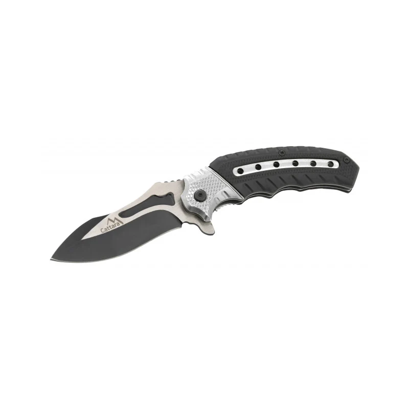 Briceag Cobra Cattara lama 9.5cm argintiu/negru
