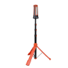 Lanterna/Proiector solar LED, stand tripod aluminiu extensibil 2.1 metri, RONIC CY300