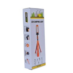 Lanterna/Proiector solar LED, stand tripod aluminiu extensibil 2.1 metri, RONIC CY300