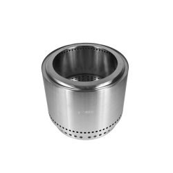 Vatră de foc din Inox 304 cu Stand, Husă de transport si Capac Inox – Ø50 cm