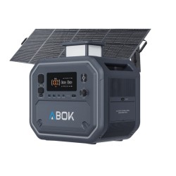 Statie curent portabila, 2500W (2160 Wh), LiFePO4, model ABOK ARK2500