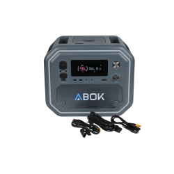 Statie curent portabila, 2500W (2160 Wh), LiFePO4, model ABOK ARK2500