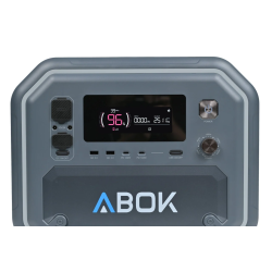 Statie curent portabila, 2500W (2160 Wh), LiFePO4, model ABOK ARK2500