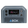 Statie curent portabila, 2500W (2160 Wh), LiFePO4, model ABOK ARK2500