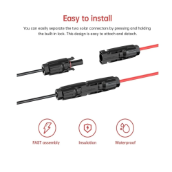 Cablu extensie 5 metri, conectori MC4 la mufa XT60