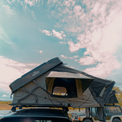 Cort plafon auto Overlander Discover Lite Grey 1.65×2.1M cu sky roof