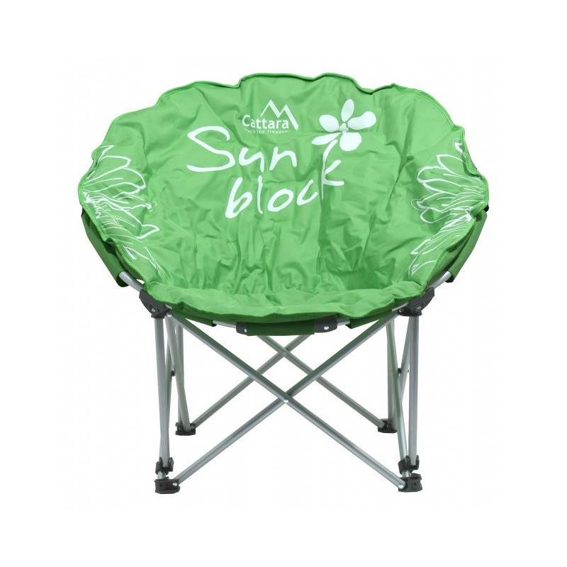 Scaun pliabil FLOWERS Cattara – verde