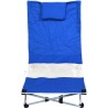Scaun pliabil - Lounger Larisa albastru