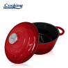SEMIOALA FONTA+CAPAC 24×11.5CM,4L, RED LINE, COOKING BY HEINNER, HR-KN-SM4