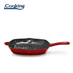 TIGAIE GRILL FONTA 26.5X4.5 CM, RED LINE, COOKING BY HEINNER, HR-KN-G26
