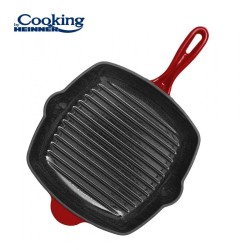 TIGAIE GRILL FONTA 26.5X4.5 CM, RED LINE, COOKING BY HEINNER, HR-KN-G26