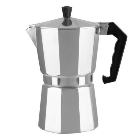 Cafetiera Ertone ERT-MN 453, 360ML, Pentru 12 cesti, material aluminiu