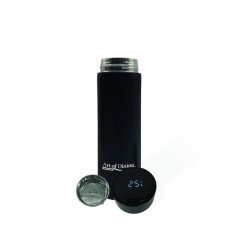 TERMOS INOX 450 ML, CU INDICATOR LED PENTRU TEMPERATURA, NEGRU, ART OF DINNING BY HEINNER