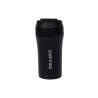 Termos interior inox, capacitate 400ml, inchidere ermetica si pai, negru