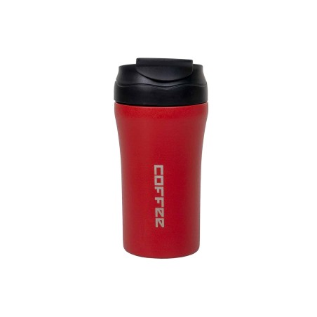 Termos interior inox, capacitate 400ml, inchidere ermetica si pai, rosu / ZTS 8439_2