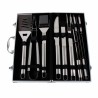 Set accesorii gratar 10 piese cu diplomat aluminiu, ustensile lungi
