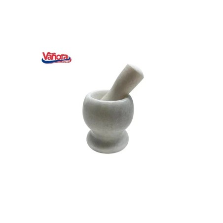 Mojar cu pistil din marmura, dia 9.5 cm