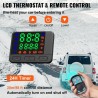 Încălzitor de aer diesel VEVOR 12V 2KW, rezervor de 10L, comutator LCD