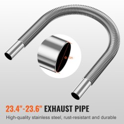 Set de conducte pentru țevi de încălzire diesel VEVOR