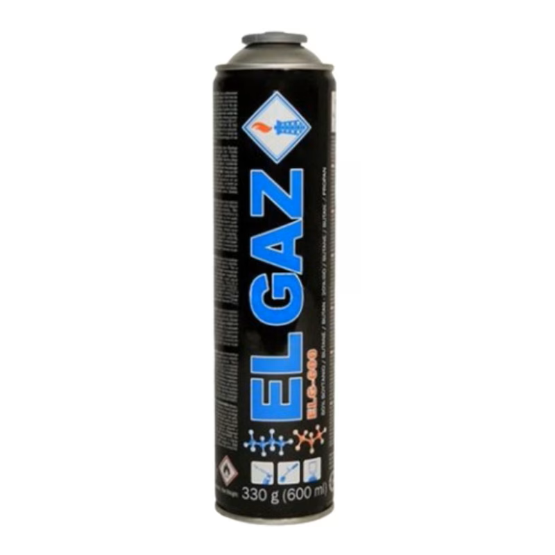 Elgaz, Butelie Gaz tip Spray, cu Valva Filet, 330 gr.