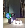 Lanternă Multifuncțională, Panou Solar și 3 Becuri LED