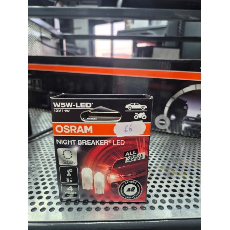 Becuri LED W5W Osram Night Breaker omologate RAR
