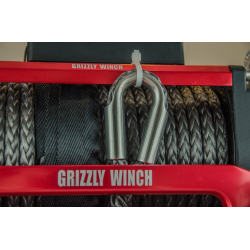 Troliu Grizzly Winch 13000lbs 180:1 cu sufa sintetica