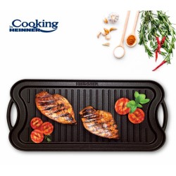 TAVA GRILL/PLITA FONTA PURA, 51X26X2.5 CM, COOKING BY HEINNER, HR-HYCC-5127