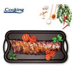 TAVA GRILL/PLITA FONTA PURA, 51X26X2.5 CM, COOKING BY HEINNER, HR-HYCC-5127